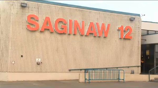 Saginaw 12 - Side Of Building (newer photo)